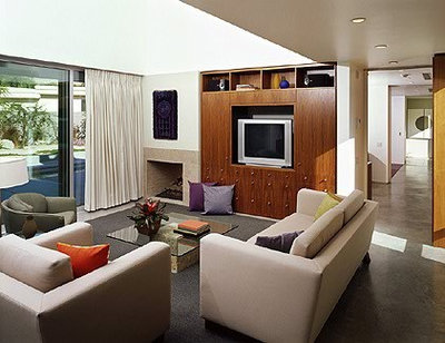Modern Living Room by OJMR Architects