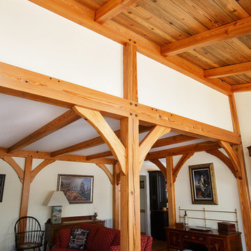 Old world with timber frame
