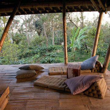 Open air living in the mountains of Bali