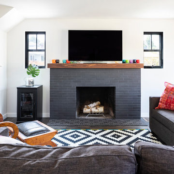 Open-Concept Home Makeover With Pops of Color