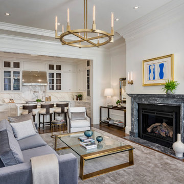 Open Concept Kitchen and Living Room