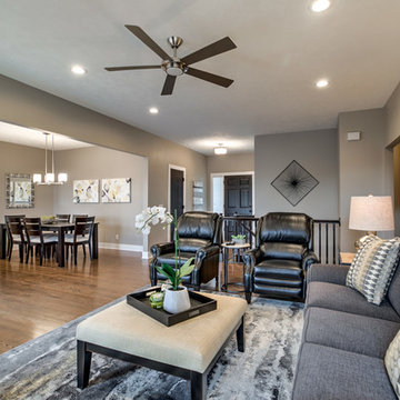 Open Concept Kitchen/ Living Room/ Dining Room in West Omaha