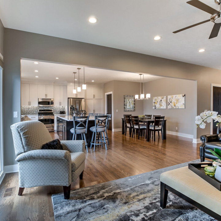 Open Concept Kitchen Living Room - Photos & Ideas | Houzz