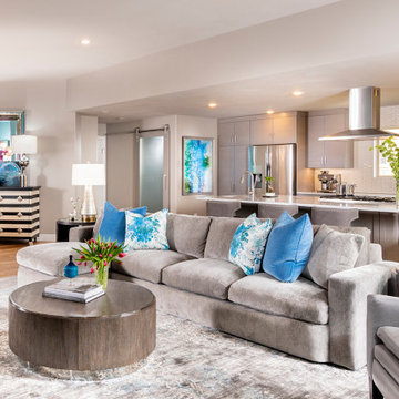 Open Concept Living and Loving Blue