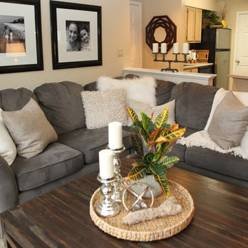 Open concept Living room