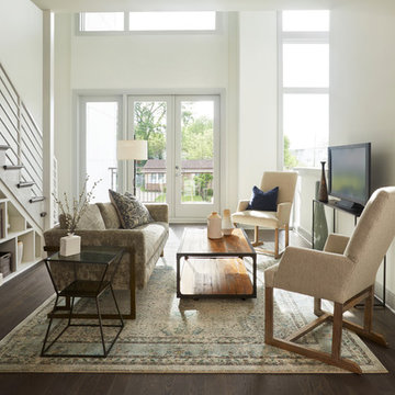 Open Concept Loft - Living Room