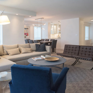 Open Living Area - Contemporary Renovation - Madison & 62nd St, NY, NY