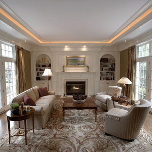 Inspiration for a timeless formal living room remodel in Denver