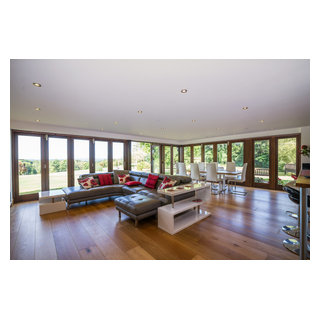 Open Plan Kitchen Diner and Lounge Area - Contemporary - Living Room ...