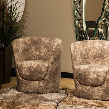 Opla Swivel Armchairs by Pianca