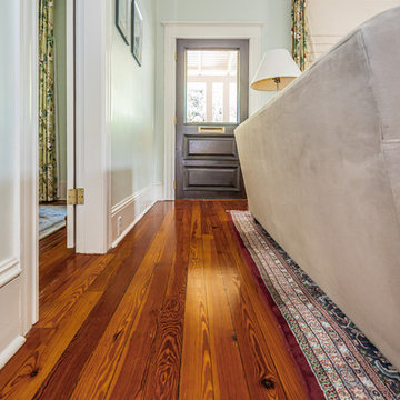 Original heart pine floors restored!