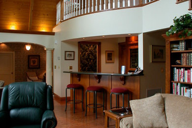 Living room - traditional living room idea in Orlando