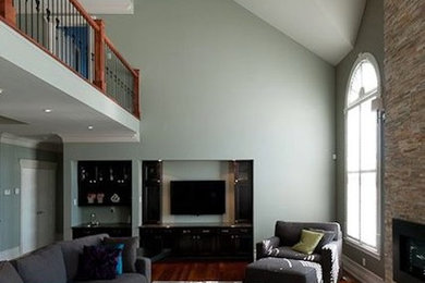 This is an example of a living room in Ottawa.