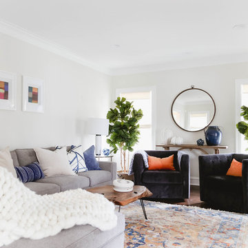 Our Houzz: Bright, Breezy Living Room Caps a Hectic Renovation