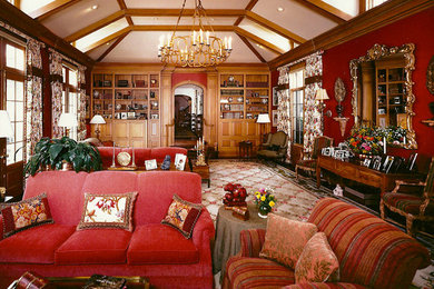 Example of a living room design in Cincinnati