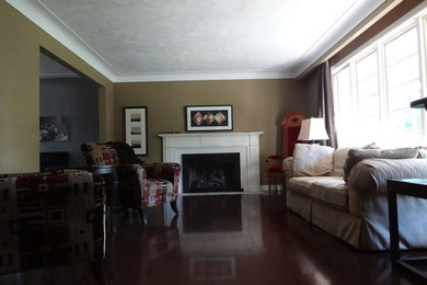 Example of a living room design in Toronto