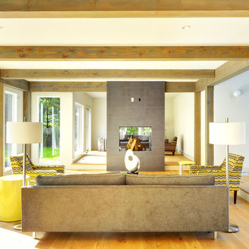Oyster Shores Contemporary Barn Home
