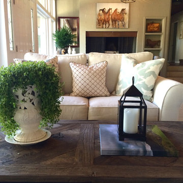 P. Ranch Style Living Room Makeover