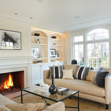 Pacific Heights Home Living Room