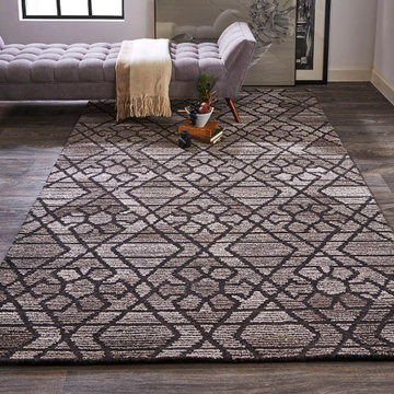 Palatez Area Rug - Gray/Charcoal