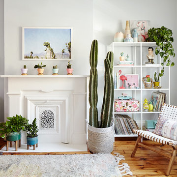 PALM SPRINGS INSPIRED LIVING ROOM