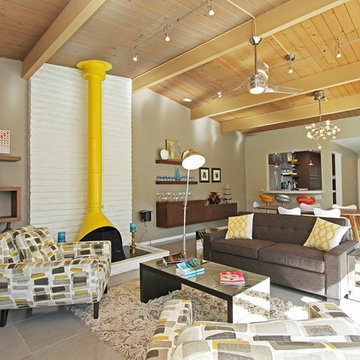 Palm Springs Mid Century Living Room
