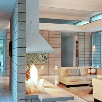 Palm Springs Modern Living Room