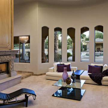 Paradise Valley - Client With Modern Taste in a Tuscan Home