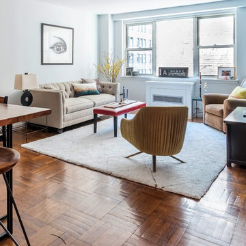 Parquet Floors in Murray Hill, NYC Apartment