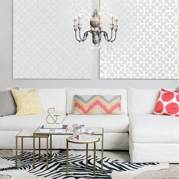 Pastel Palette - Andre Slipcover Sofa