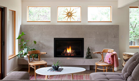New This Week: 5 Living Rooms Designed Around the Fireplace