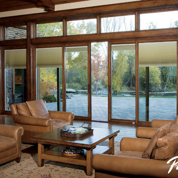 Pella® Designer Series® sliding patio door provides design flexibility