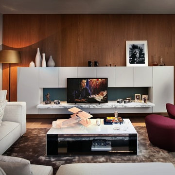 Penthouse refurbishment in London’s Financial District.