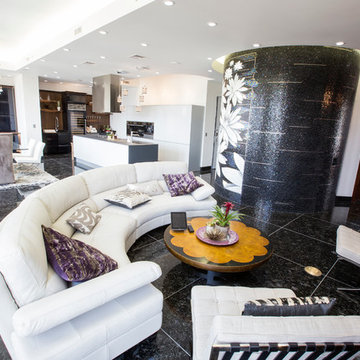 Penthouse suites: Living