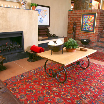 Persian Carpet in modern, contemporary home