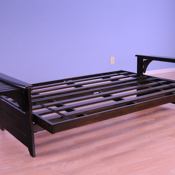 Phoenix Frame with Espresso Finish in Bed Position