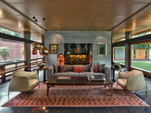 Contemporary Living Room by Deepak Aggarwal Photography