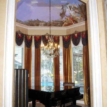 Piano Room by Joyceanne Bowman, Designer at Star Furniture in Texas