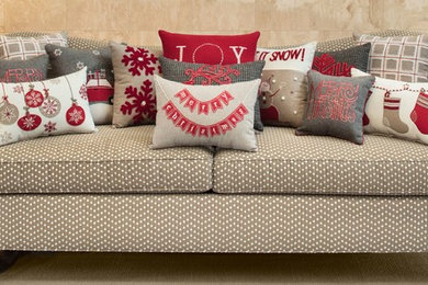 Pillow Perfect Christmas Couch