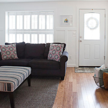 Planked, Board & Batten Living Room