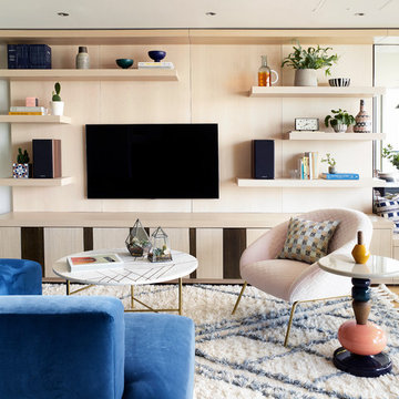 Playful Scandinavian Waterside apartment