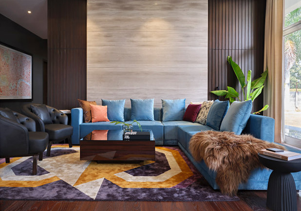 Contemporary Living Room by Ekta Khanna Design Studio