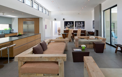 Houzz Tour: Going Clean and Bright in the Tucson Foothills