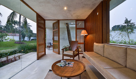 Houzz Tour: A Contemporary Pool House Nestled in Rural Bengal