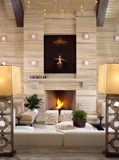 Contemporary Living Room by Beckwith Interiors