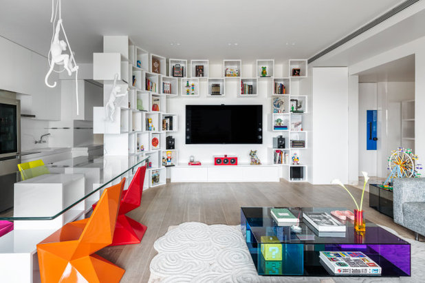 Modern Living Room by Jannat Vasi Interior Design