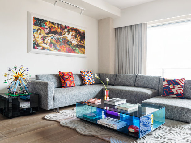 Modern Living Room by Jannat Vasi Interior Design