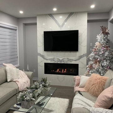 Porcelain Fireplace