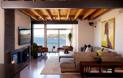 Houzz Tour: Excavated Waterfront Home in New York