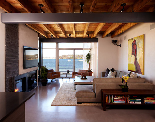 Modern Living Room by Narofsky Architecture + ways2design